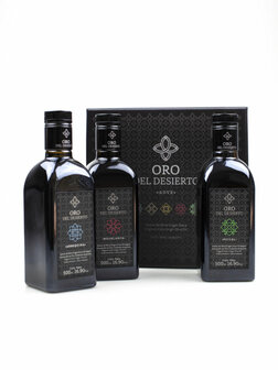 Coffret 3x 500ml (2x Coupage + Balsamico ou 3x d&#039;huile monovarietal au choix)