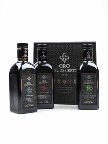 Coffret 3x 500ml (2x Coupage + Balsamico ou 3x d'huile monovarietal au choix)